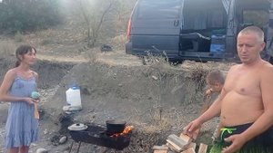 Очередной обзор палаточного лагеря дикарей из Симферополя! Крым кемпинг Чобан Кале