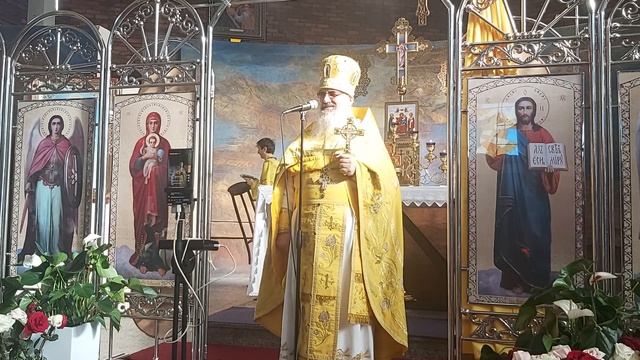 Слово после Божественной Литургии праздника апостола Тимофея. Архимандрит Амвросий (Макар) смотреть онлайн