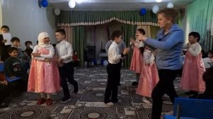 Русский танец 3 -класса в декаде начальных классов ЧШ Билим -Ош