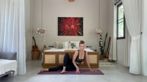 Быстрый урок йоги. Средний уровень. Asanna