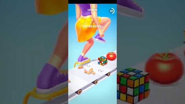 HEEL CRUSH 3D LEVEL 92 #shorts AllGamePlay WalkThrough #gaming Like & Subscribe for More!