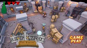 Strongloween: The Escape ★ Gameplay ★ PC Steam [ Free Demo ] adventure of Torkin Game 2022