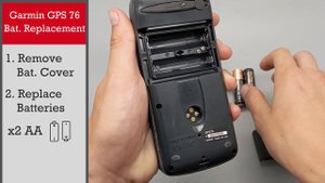 Garmin GPS 72 & 76 Battery Replacement - 60 Seconds or Less - Simple, Easy, Fast