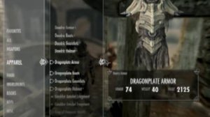 The Elder Scrolls V  skyrim blacksmith in  whiterun dragonpale armor vs daedrick armor