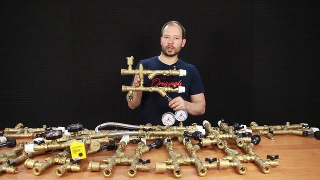 Смесительные / разделительные узлы для фанкойлов под ключ