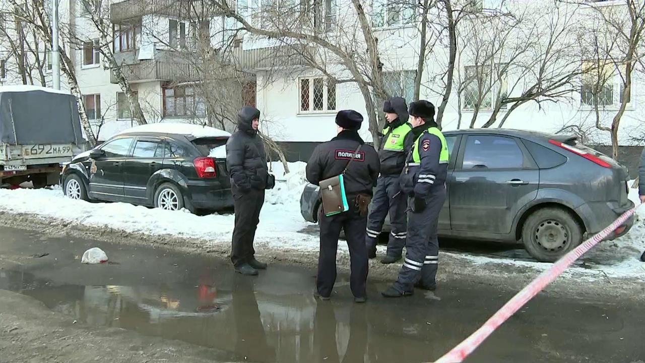 В Москве найден автомобиль, на котором скрылись участники нападения на инкассаторов