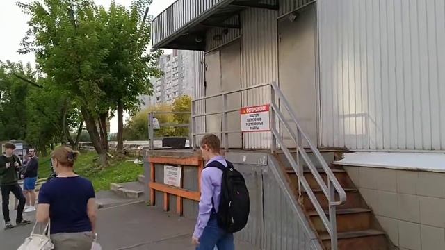 Снесли рынок у метро Медведково. смотреть онлайн