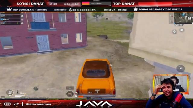 PUBG MOBILE.  QORNI KATTALAR BILAN STRIM. JAVA BRAT SOMSA KVADRAT смотреть онлайн