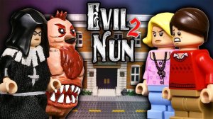 LEGO Мультфильм Evil Nun 2 - ФИНАЛ / LEGO Stop Motion, Animation