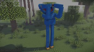 Huggy Wuggy vs Cartoon Cat (Poppy Playtime vs Trevor Henderson) | Minecraft Animation