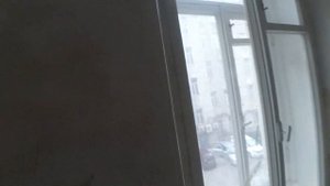 9. Про смывки старой краски и чистим феном оконный откос от масляной краски. Реставрация откосов.