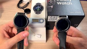 Лучшие Смарт Часы 2021 : Samsung Galaxy watch 3 Распаковка сравнение с Galaxy Watch