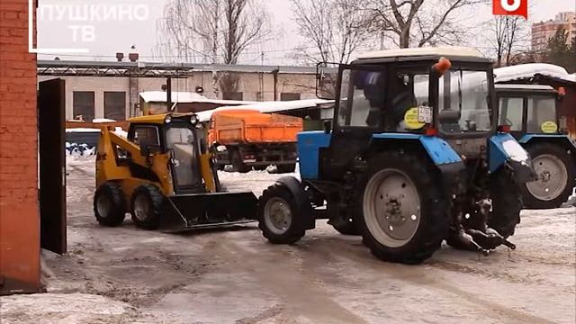 Проверка зимнего содержания дорог в Пушкино смотреть онлайн