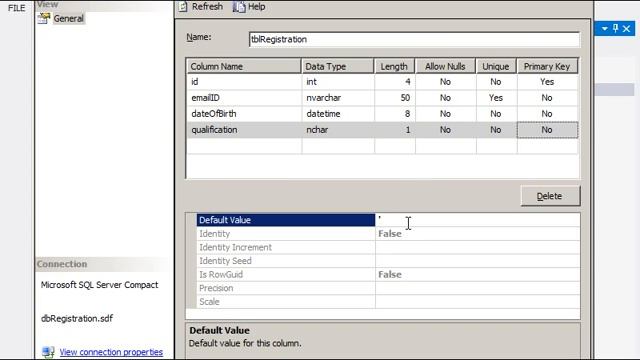 Creating a SQLServer Compact Database смотреть онлайн