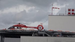 ITH Christoph Dortmund D-HDSP DRF Luftrettung startet an Uniklinik Bonn am 13.04.23