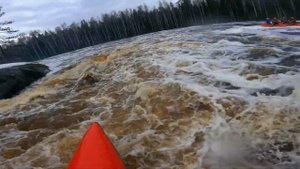 Сплав по реке Укса. Карелия.