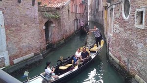 Работа Гондольеров Венеции или как Управлять Гондолой. Автопутешествие Украина Италия 29/07/2018.