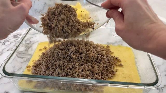 КАРТОФЕЛЬНАЯ ЗАПЕКАНКА С МЯСНЫМ ФАРШЕМ В ДУХОВКЕ / ВЫБИРАЕМ РУМЯНУЮ КОРОЧКУ ? ?