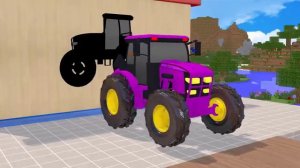 5 Гигантских уток, обезьян, коров, кошек на гоночных велосипедах по Волшебному трубопроводу