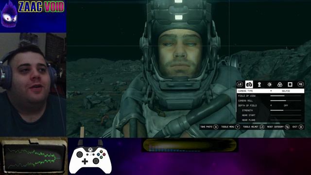 Starfield  my second bug eyes look like Undertaker