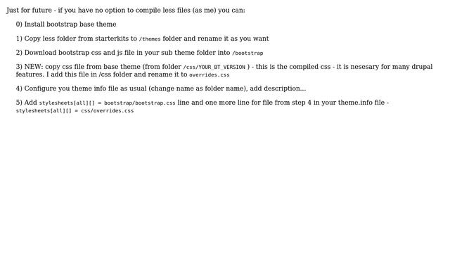Drupal: Bootstrap load theme locally (3 Solutions!!) смотреть онлайн