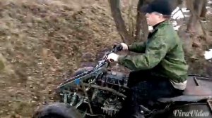 Самодельный квадроцикл из скутера
