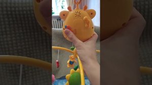 Мобиль на детскую кроватку "Жирафики"