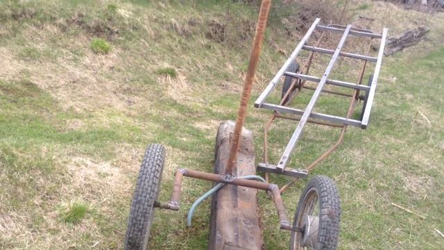 Моя тележка для перевозки бревен смотреть онлайн