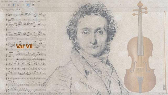 MuseScore 3.6 - Paganini Caprice no  24 смотреть онлайн