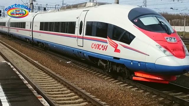 Городской транспорт и Железная дорога развивающее видео. Игрушки вагон Метро и поезда для детей