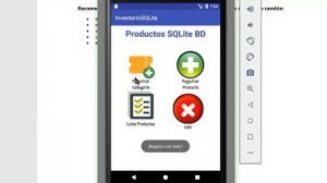 Inventario SQLite - Código Fuente (Android Studio)