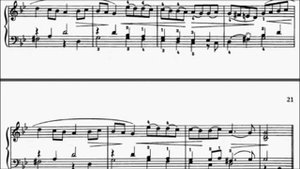 First Lessons in Bach Book 1 No.15 Gavotte en Rondeau Suite BWV822 G Minor Sheet Music