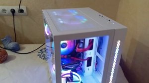 Компьютер в корпусе "аквариум"  Ginzzu V400