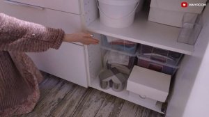 ОБАЛДЕННАЯ КУХНЯ-ГОСТИНАЯ в СКАНДИ СТИЛЕ. ДИЗАЙН ФУНКЦИОНАЛЬНОЙ белой КУХНИ ИКЕА ikea. РУМ ТУР