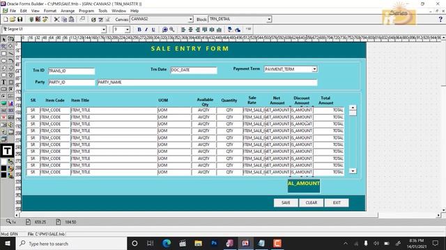 Designing Sale Form using Oracle Developer 6i (Urdu/Hindi) смотреть онлайн