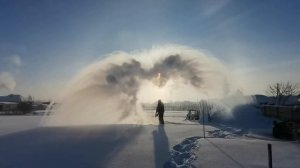 ФЕЙЕРВЕРК ИЗ КИПЯТКА НА МОРОЗЕ. ГОРЯЧАЯ ВОДА НА МОРОЗЕ.