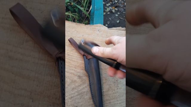 Якутский нож,кованая ШХ15СГ смотреть онлайн