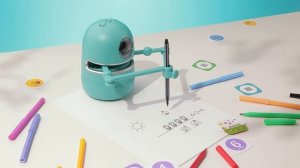 Как работает интерактивный робот-художник Landzo от SONMAX (русскоязычный робот)