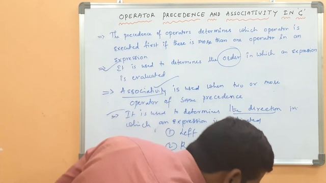 OPERATOR PRECEDENCE AND ASSOCIATIVITY IN C PROGRAMMING WITH EXAMPLE смотреть онлайн