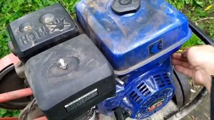 на мотоблоке за песком