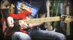 Metal solo warmup with Charvel Red Alert - Neogeofanatic