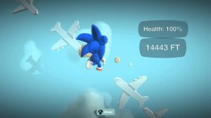 Sonic Goes Skydiving! - LittleBigPlanet 3 PS4 Gameplay | EpicLBPTime