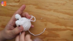 How to crochet Molang amigurumi | chubby bunny | Tutorial