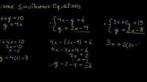 Y9|M1|2|7 - Linear simultaneous equations | Year 9 Maths | LetThereBeMath |