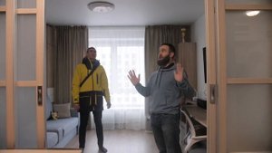 Разделяем кухню и жилую зону в новостройке ПИК