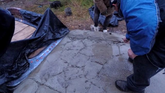 ДОРОЖКА из бетона под декоративный камень. смотреть онлайн