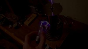 моя катушка тесла от сети 220в