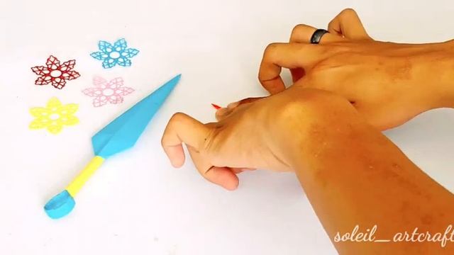 DIY ORIGAMI KUNAI/DIY NARUTO' WEAPON/KUNAI WEAPON ORIGAMI/HOW TO MAKE ORIGAMI KUNAI/DIY NARUTO KUNA смотреть онлайн