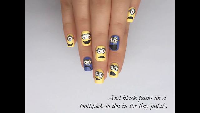 Nail Art Tutorial // Minions смотреть онлайн