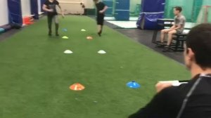 Тренировка хоккейных вратарей в зале